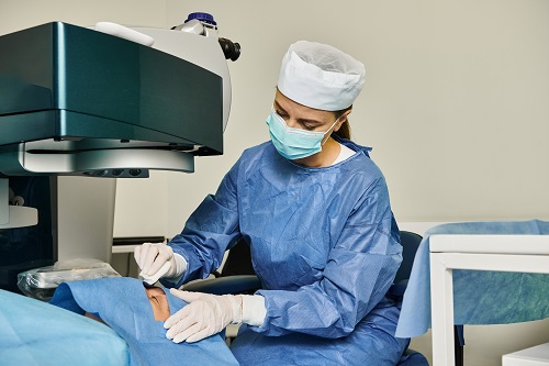 Chirurgie réfractive par laser